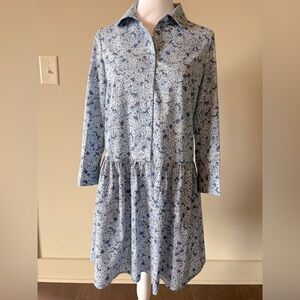 Tuckernuck Hydrangea Hayes Shirt Dress